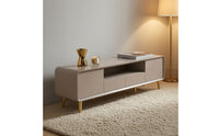 TV Cabinet with Drawers Solid Wood TV Stand with Drawers Fully Assembled for Living Room