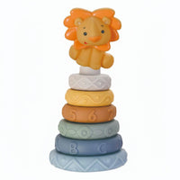 Soft Stacking Cube Set Early Learning Stacking Toy Soft Building Blocks for Infants, Young Children, Nursery