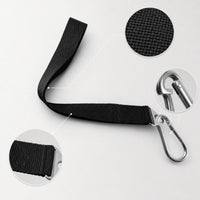 Heavy-Duty Weight Loading Strap with Hook Fitness Nylon Strap with Carabiner Sturdy Weightlifting Accessory Long-Lasting for Weightlifters