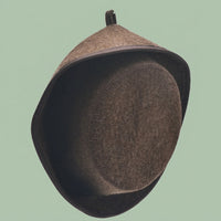 Full Wool Felt Sauna Hat for Women and Men, Reusable Absorbent Steam Room Cap, Bathhouse Accessories for Gifts