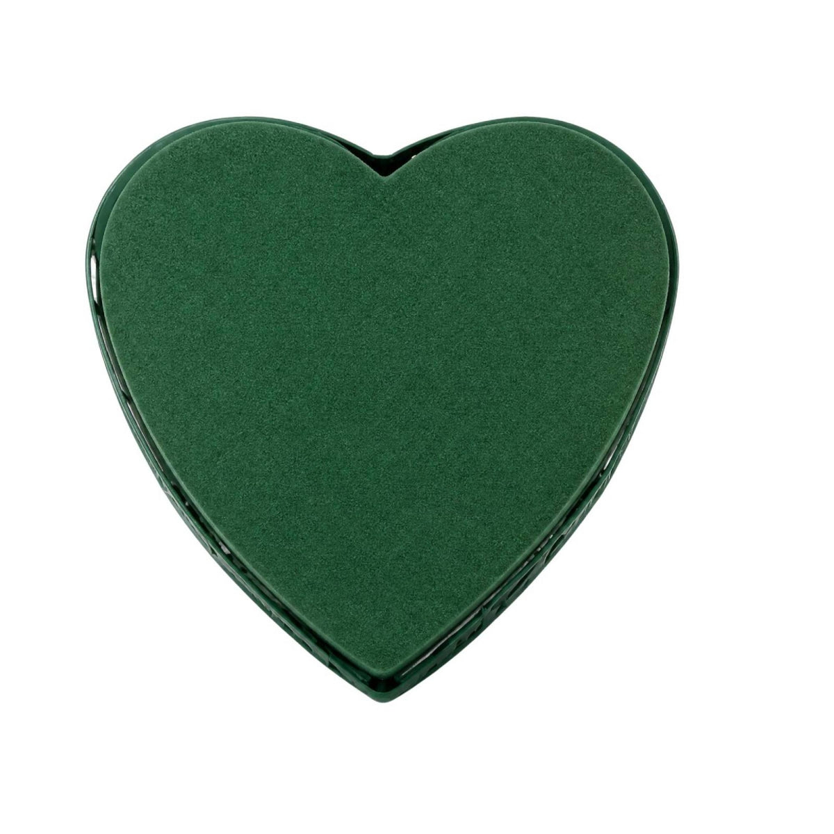 Green Wedding Car Decoration Base Grid-Backed Heart-Shaped Floral Foam 40 Cm Wide Suction-Mounted Floral Base Easy to Use