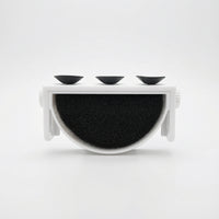 Foam-Padded Aquarium Filter Baffle Compact Aquatic Tank Flow Diffuser for Shrimp, Small Aquariums