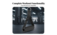 Resistance Band Handle Black Resistance Band Handles Foam Grip Handle High Load Capacity for Pull Rope Training