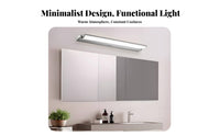 Mirror Front Light Bar Minimalist Design Wall Sconce Energy Saving for Washroom