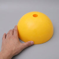 Soccer Training Base, Practice Base, 19.5cm, Yellow, Lightweight, Easy to Carry