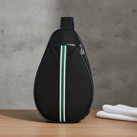 Badminton Racket Shoulder Bag Portable Single Shoulder Racket Bag Wear Resistant Tennis Backpack for Training