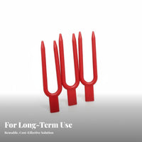 Secure Hold Strawberry Vine Fork Easy to Use Strawberry Support Fork Sturdy for Home Gardeners, Farmers, Garden, Vegetable Plot, Greenhouse