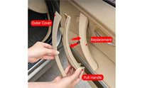 9 Pieces Inner Door Armrest Set Replacement Part Door Pull Handle Set of Components Material Window Switch Panel Cover
