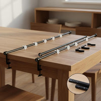 Long-Lasting Metal Construction Table Clamp Balloon Arch Sturdy & Stable Design Adjustable Table Arch Stand Easy Tool-Effortless Assembly Clamp-On Decoration Rack Multi-Purpose for Birthday Party, Baby Shower, Holiday Celebration, Outdoor Picnic