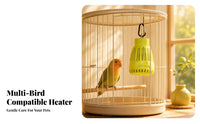 Vented Bird Heat Lamp Low-Temperature Bird Cage Heater PBT Shell