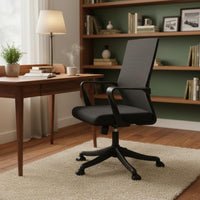 Height Adjustable Mesh Back Office Chair for Conference Room