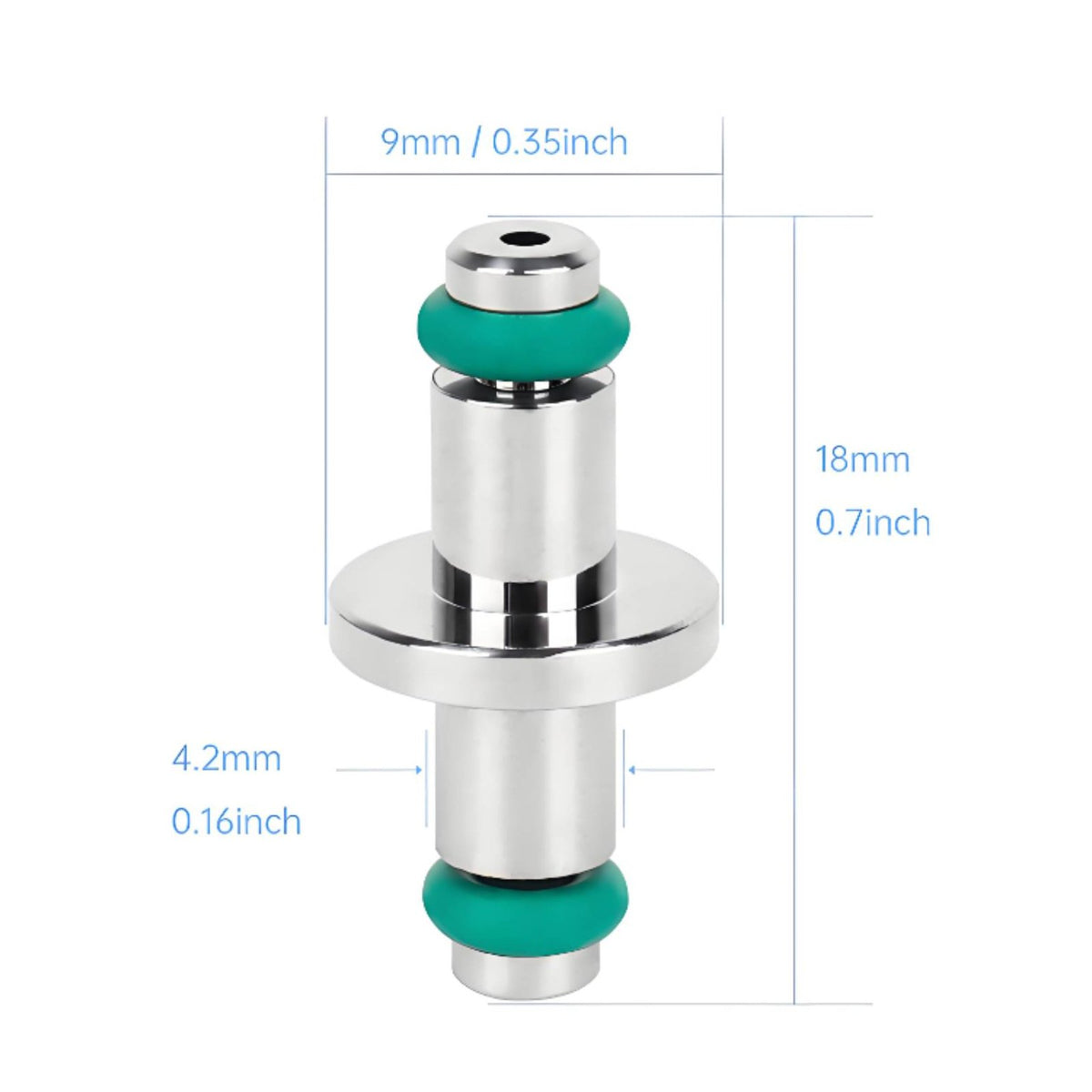 Pressure Gauge Valve Core Wide Temperature Range High Pressure Hose Spool for Dive Technicians