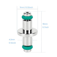 Pressure Gauge Valve Core Wide Temperature Range High Pressure Hose Spool for Dive Technicians