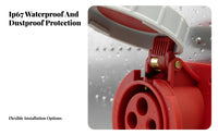 32A Refrigerated Container Plug Waterproof Industrial Connector Retardant Waterproof Electrical Connector for Electricians