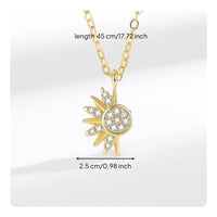 Couple's Necklace Meaningful Gift Matching Relationship Necklaces Fashion Accessory for Friends, Anniversary