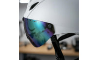 Visor Biking Helmet in-Formed Construction Wind-Cheating Bike Helmet Aerodynamic Head Protection
