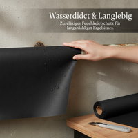 Self-Adhesive Linen Pipe Cover for Air Conditioning and Drainage Pipes, Decorative Wall Sticker, Waterproof