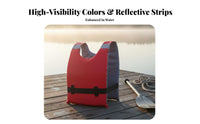 Flotation Vest Lightweight Flotation Vest Paddle Board Buoyancy Vest Portable Individual Flotation Device Breathable