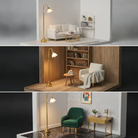 Miniature Floor Lamp Lightweight for Diorama