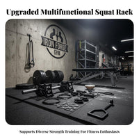 Squat Rack Linear Bearing Slider Multifunctional Weight Machine Slider Attachment Multi-Functional Strength Rack Glider Set for Home Gym Owners