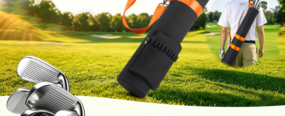 New Cross-border Golf Club Bag Foldable Storage Bag Golf Club Quick Carry Handbag Factory Custom