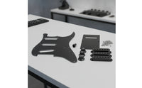 Pickguard Kit Pre-Drilled Guitar Pickguard with Knobs Parts for Guitarists, Luthier