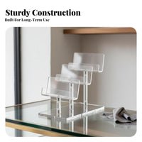 Anti-Skid Bottom Acrylic Glasses Stand Long-Lasting Acrylic Sunglasses Rack Sturdy for Retailers