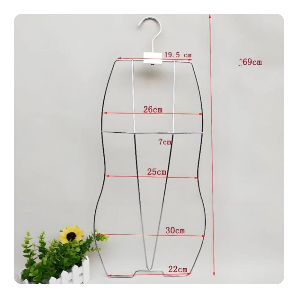 Multifunctional Metal Swimsuit Hanger Long-Lasting Metal Hanger with Clips Rust-Proof for Women, Kids, Shop Display, Boutique, Laundry Room