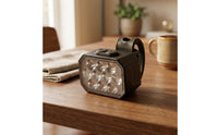 Bike Safety Light Compact Cycle Light with Strap Lightweight for Commuting