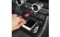 ABS Plastic Vehicle Civic Middle Console Box Easy to Install Dashboard Storage Box Removable Rubber Pads