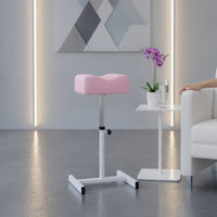 Pedicure Footrest with Padded Top Freestanding Leg Rest Soft for Beauty Parlors
