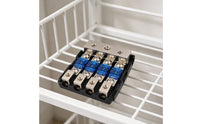 Electrical Fuse Distribution Block High Conductivity Car Audio Fuse Holder Fused Power Distribution Block Long-Lasting Cover