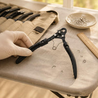 9-Step Round Nose Pliers Spring Load Round Nose Pliers High-Carbon Craft Tool for Jewelers