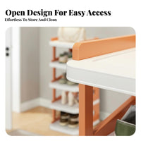 Space-Saving Multi-Layer Shoe Rack Easy to Assemble Narrow Shoe Shelf Good Load-Bearing Capacity Stable Structure for Students, Apartment Dwellers, Entryway, Dormitory, Dorm Room, Small Areas