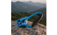 Left-Hand Ascender Corrosion-Resistant Left Hand Ascender Rope Clamp with Pulley Long-Lasting Gear Heavy-Duty for Climbers