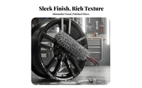 Tight Narrow Areas Chenille Wheel Brush Hanging Hole Microfiber Wheel Brush Scratch Safe