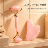 Face Massage Roller, Double Headed Acrylic Material for Facial and Lifting, for Skincare Lovers