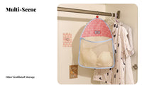 Underwear Sock Hanging Holder Space-Saving Bra and Sock Hanging Bag Large Capacity Closet Underwear Holder for Students, Dormitory, Dorm Room, Bedroom