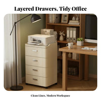 Rolling Storage Cabinet With Drawers Rolling document Cart Mobile Design