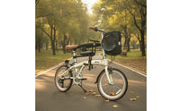 Front-Mounted Child Bike Seat Compact Front Child Bike Seat Comfortable Safe for Toddlers, City Commuting
