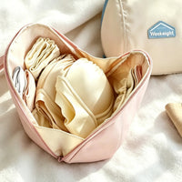 Zippered Underwear Organizer Bag Practical Intimate Apparel Storage Bag Multifunctional Luggage Organizer with Handle Long-Lasting