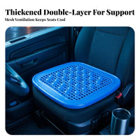 Easy Installation Summer Cooling Seat Pad Non-Slip Breathable Car Seat Cushion Wear-Resistant for Truck Drivers, Van, Forklift