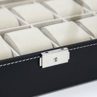 Glass Lid Watch Display Box Sturdy Watch Storage Box Clear Storage Holder Transparent for Countertop