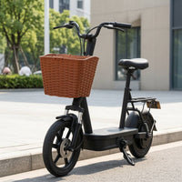 Universal Fit Electric Scooter Pet Basket Optional Liner Electric Bicycle Foot Pedal Basket for Outings, Commuting