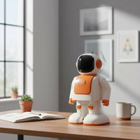 Bluetooth Control LED Astronaut Robot Toy Rechargeable Programmable RC Robot for Children