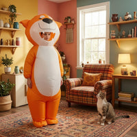 Inflatable Costume Lightweight Inflate Costume Breathable Inflate Animal Suit for Cosplay