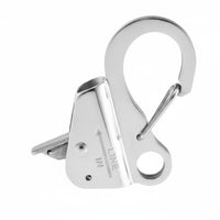 Coil-Operated Loaded Adjustable Rope Hook Sliding Tension Hook Marine Hardware for Boating
