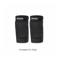 3 Pieces Adjustable Waist Kids Padded Shorts and Knee Pads Set Breathable Skating Tailbone Protection Gear Lightweight for Beginners, Skiing