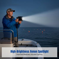 Xenon Handheld Spotlight, Ultra Bright Long Distance, Outdoor Night Fishing, Vehicle Marine Lighting