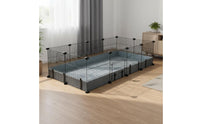Small Creature Playpen Plastic Joints Modular Pet Pen Small Creature Enclosure Sturdy for Indoors